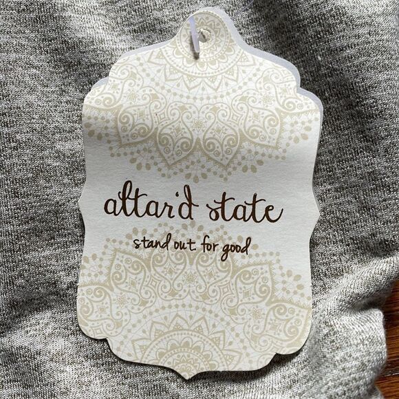 Altar’d State Light Olive Long Sleeve Fit & Flare Dress NWT - Picture 3 of 6